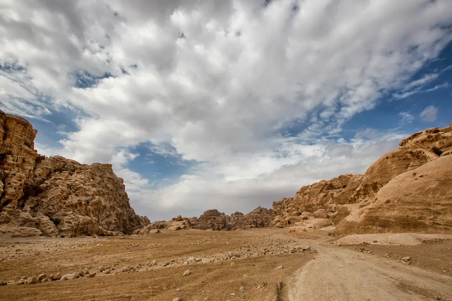 Archaeological remains at Beidha