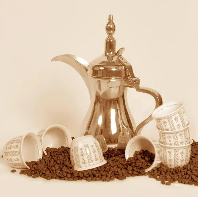 Arabic coffee, subject reference photograph