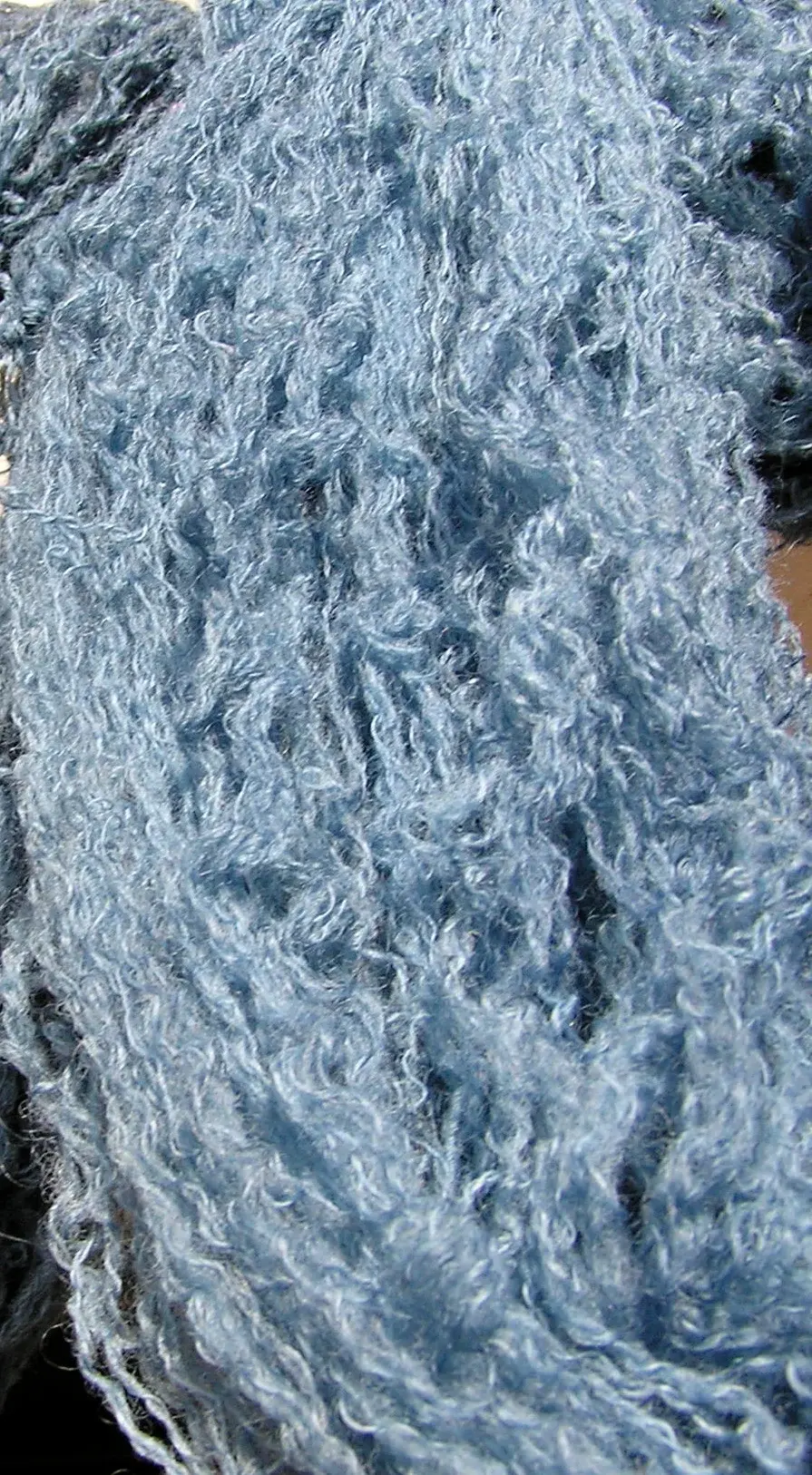 Indigo-dyed yarn, subject reference photograph
