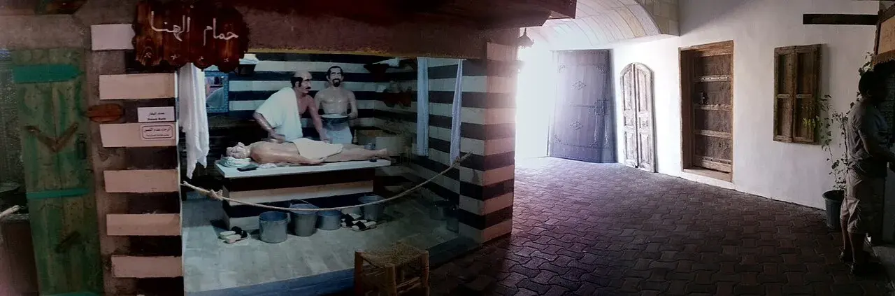 Display at La Storia, also called Al Hakaya Museum, Madaba