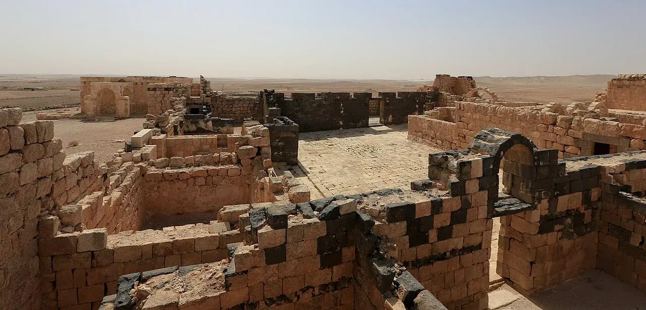 Courtyard at Qasr Al Hallabat