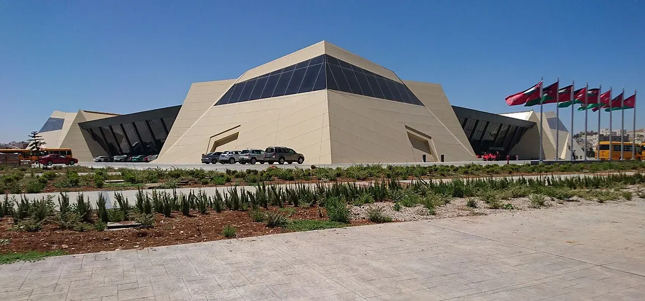 Exterior of the Royal Tank Museum in Amman